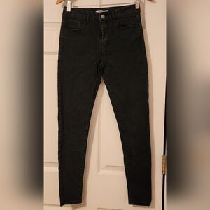 Forever 21, Skinny Jeans, 27x28, zipper, button fastener, pre-owned,